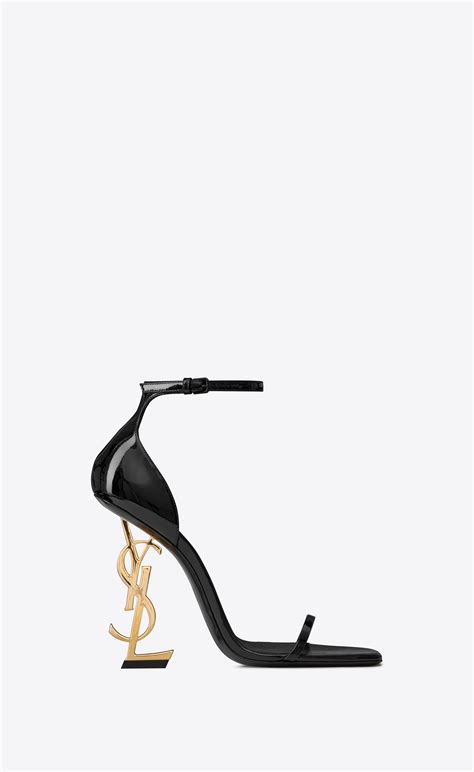 yves saint laurent black high heels|ysl Saint Laurent heels price.